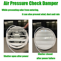Ventilateur extracteur axial en plastique JINLING pour toilettes, ventilateur d'extraction à moteur DC monté sur fenêtre pour la ventilation domestique
