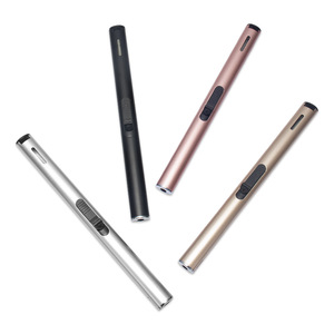 Customized Romantic Candle <b>Lighter</b> Aluminum Alloy Aromatherapy Tool Handheld Long <b>Lighter</b> For Aromatic Use - Product Image 1