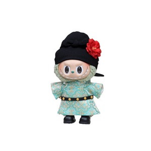 Vêtements pour poupées Labubu, tenue traditionnelle chinoise Tang, taille universelle pour poupées en vinyle de 1ère et 3ème génération, style unisexe pour jeunes - Product Image 5