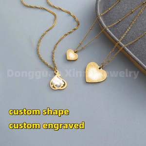 Religious Islam Muslim Jewelry Custom Engraved Arabic Quran Muslim Necklace Gold Stainless Steel Pendant Necklace Jewelry Sets - Product Image 3
