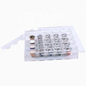 Tabla de Llenado Manual para Cápsulas de Café, 20 Orificios, Herramienta de Bandeja de Acrílico Transparente para Llenar Cápsulas Vacías de <span class=keywords><strong>Nespresso</strong></span> - Product Image 3