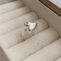 Ada Jewelry - Bagues en argent 925 - Argent sterling - Style coréen - Bague en forme de cœur tendance - Vente en gros