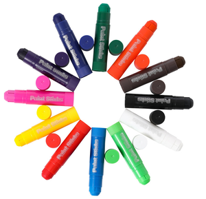 Crayons de peinture lavables pour enfants, couleurs vives et brillantes, séchage rapide, sans dégâts, cadeaux d'artisanat, crayons de couleur pour artistes, <span class=keywords><strong>Cryon</strong></span> - Product Image 2