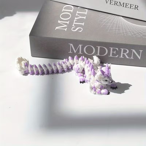 Ornements Cadeaux Chat et Dragon Imprimés en 3D, Décorations d'Intérieur, Ornements de Bureau, Décorations de Fêtes Rêveuses - Product Image 5
