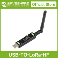 Usb-to-lora-hf Waveshare modul Transfer Data USB ke LoRa berdasarkan SX1262 cocok untuk akuisisi Data di industri pertanian