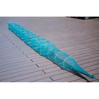 Piège pour pêche longue, filet à poissons avec Cage pliable, vente en gros,