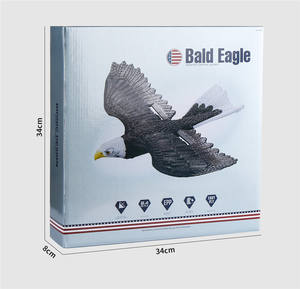 เครื่องบินบังคับวิทยุ Z59 รุ่น Glider ทำจากโฟม EPP ทนทานต่อการสึกหรอ รูปทรงนกอินทรี แบบปีกตรึง ของเล่นจำลองการบิน - Product Image 6