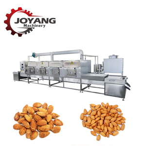 Machine industrielle automatique de cuisson, séchage et stérilisation de noix croustillantes par micro-ondes en acier inoxydable pour amandes, noix de cajou, noix et châtaignes - Product Image 3