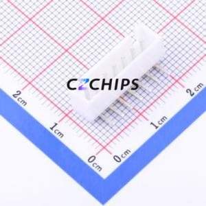 HC-XHB-7AW Wire-to-Board Pin Header Bent Lead Through Hole,P=2.5mm Connector 1x7P 2.5mm Right Angle Insert XHB - Product Image 1