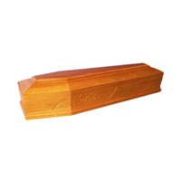 Ataúdes Funerarios de Madera Maciza Ecológicos, Venta al Por Mayor Directa de Fábrica, Estilo Europeo, con 1 Año de Garantía para Pedidos al Por Mayor
