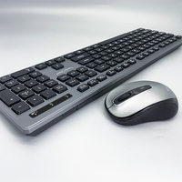 Mouse Kombo BT5.0 kustom, Set tetikus Kombo baru desain pribadi ukuran penuh ramping cokelat nirkabel USB 104 untuk BT-112 Laptop