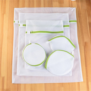 Bolsa de lavandería de malla duradera, bolsa de lavado de sujetador, <span class=keywords><strong>cesta</strong></span> de lavado para lencería, ropa interior, logotipo personalizado delicado, poliéster - Product Image 5