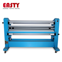 Máquina Laminadora Térmica de Rodillos Calientes con Alimentación Automática Easty EM-1700, Laminadora en Frío y Caliente de 1700 mm, Tamaño de Papel de 1600 mm para Vinilo