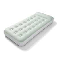 Canapé gonflable moderne et portable avec pompe intégrée, idéal pour le camping en extérieur, pliable et extensible