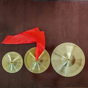 Vente en gros Jouet pour enfants Taille Tambour Cymbales <span class=keywords><strong>Instrument</strong></span> à Percussion Cuivre <span class=keywords><strong>Gong</strong></span> Cymbales Percussion Cymbale <span class=keywords><strong>Gong</strong></span> Vente en gros - Product Image 3