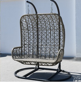 Silla Colgante Doble para Patio y Jardín <span class=keywords><strong>Walden</strong></span>, Silla Columpio de <span class=keywords><strong>2</strong></span> Plazas - Product Image 4