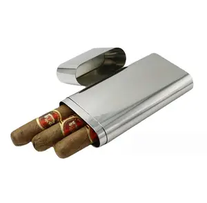Portable Charutos Box Holder Cigarettes Case Cigar Acessórios De Armazenamento Presentes Para Único Duplo Pacote Triplo