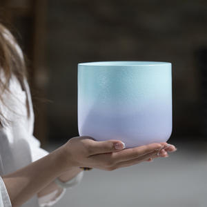 Bol chantant en quartz de haute pureté Jinfang pour la thérapie musicale, cristal Chakra avec mallette et sac de transport offerts - Product Image 2