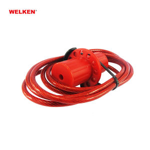Precio barato Ajustable Aislado 2M Dia 6mm Universal Seguridad y <span class=keywords><strong>Cable</strong></span> DE SEGURIDAD LOTO para Max 5 Candados - Product Image 6