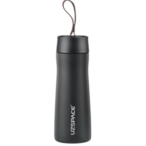 Thermos à eau isolé sous vide de 480ml en acier inoxydable pour hommes, flacon de voyage d'affaires en acier inoxydable 304 - Product Image 1