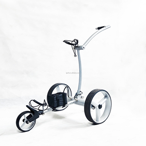 Dreiradriger Elektrischer Golftrolley, <strong>Schnell</strong> Aufklappbar, Golf Push Cart Mit Individuellem Logo - Product Image 2