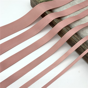 Tùy Chỉnh Handmade Quần Áo Satin Nhãn Burgundy Rose <span class=keywords><strong>Gold</strong></span> Quà Tặng Đầy Màu Sắc Ribbon Với Logo - Product Image 2