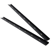 Support en acier profilé en C pour table, renfort métallique dissimulé, épaississeur pour plateau de table en bois massif, bricolage de meubles en bois