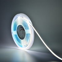 Bande lumineuse LED COB 320 LED/m 24V IP20 sans points, flexible, linéaire, pour éclairage commercial intérieur, plafond, etc.