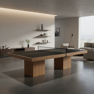 <span class=keywords><strong>Table</strong></span> <span class=keywords><strong>de</strong></span> <span class=keywords><strong>tennis</strong></span> <span class=keywords><strong>de</strong></span> <span class=keywords><strong>table</strong></span> professionnelle en bois massif, OEM ODM, logo personnalisé, taille sur mesure pour la maison, le bureau, le club, les jeux <span class=keywords><strong>de</strong></span> loisirs en intérieur, vente en gros - Product Image 1