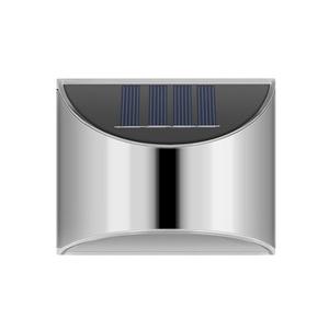 Lámpara Solar LED para Cercas y Paredes, Impermeable IP65, de Acero Inoxidable, con Batería Recargable, Encendido Automático Nocturno, para Número de Casa y Jardín - Product Image 1