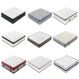 Matelas AIDI OEM/ODM 12 pouces en tissu, taille King, couleur violet, ressorts ensachés Bonnell, mousse à mémoire de forme hybride en gel - Product Image 5