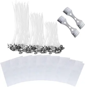 Outil de centrage de mèche de <span class=keywords><strong>bougie</strong></span> en métal, barre de mèche à triple trou, guide de mèche pour la <span class=keywords><strong>fabrication</strong></span> de bougies en pot, de bougies de soja et d'aromathérapie - Product Image 4