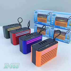 Altavoz Inalámbrico Portátil X-955 con Bajos Estéreo, Luces LED RGB, Caja de Música Estéreo, Altavoz Activo con <span class=keywords><strong>Radio</strong></span> <span class=keywords><strong>FM</strong></span>/TF/USB - Product Image 2