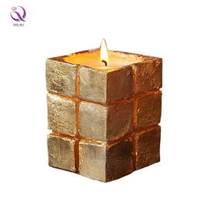 <span class=keywords><strong>Portacandele</strong></span> Bicolore <span class=keywords><strong>Oro</strong></span> e Argento G25331 per Prodotti per la Casa, Artigianato Decorativo di Alta Gamma - Product Image 3