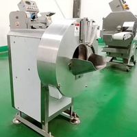 Industriële groentesnijmachine voor gember, aardappel, groene raap, wortel, banaan, 300 kg/uur, geschikt voor het snijden van gember, aardappel en wortel in reepjes.