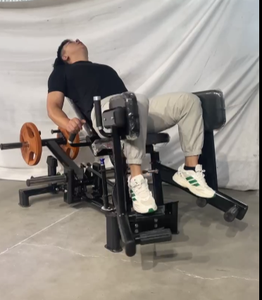 Тренажер для разгибания бедра (абдуктор) с внутренним и внешним стабилизатором, легкая система с подшипниками для нагрузки - Product Image 3