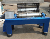 Centrifugeuse décanteuse horizontale automatique continue à vis pour la clarification de la mazout de charbon, Centrifugeuse décanteuse à cuve solide LW