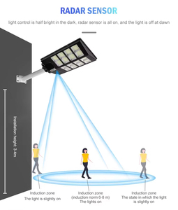 Smart IP65 solar street <b>light</b> all-in-one machine with <b>motion</b> <b>sensor</b> for outdoor road lighting - Product Image 1