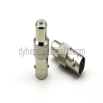 BNC Female to RCA Male RF Brass 50ohm Connector Adapter