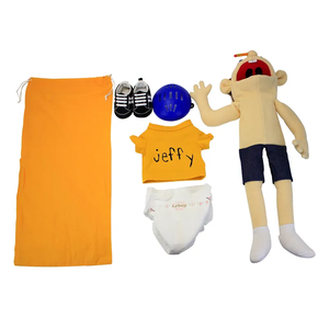 Marioneta de mano caliente, marioneta <span class=keywords><strong>Jeffy</strong></span>, muñeco de peluche, humano de peluche suave para niños, regalo perfecto de la categoría de marionetas - Product Image 6
