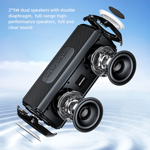 Powerful Subwoofer 10W TWS Wireless <strong>Bluetooth</strong> <strong>Speaker</strong> With RGB Light <strong>Portable</strong> Lanyard Rechargeable <strong>Speaker</strong> - Product Image 3