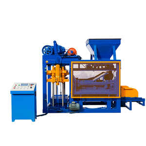 Machine automatique de fabrication de blocs de pavés à pression hydraulique QT4-25 avec PLC pour blocs de pavés en béton - Prix en promotion - Product Image 1