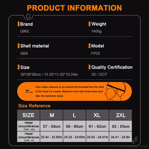 Casque de moto DOT Casque intégral de sécurité <span class=keywords><strong>pour</strong></span> les courses de plein air Motocross Casque de moto Casco Moto Capacetes Casque 3C - Product Image 6