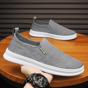 Sneakers Casual <span class=keywords><strong>da</strong></span> <span class=keywords><strong>Uomo</strong></span> di Guangzhou per Primavera, Estate e Autunno, Scarpe Sportive Trendy Slip-On Stile <span class=keywords><strong>Ballerine</strong></span> - Product Image 4