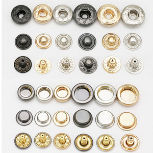 Boutons-pression Juxin 15 mm en laiton, boutons métalliques dissimulés pour vêtements et sacs - Product Image 4