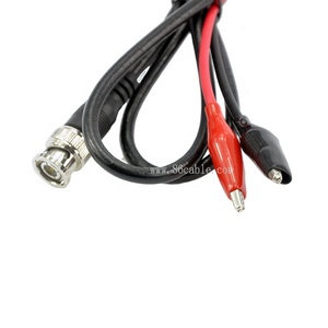 מותאם אישית bnc מחבר בננה כפול תקע מחבר בננה כפול מחבר בדיקה כבל למכונה - Product Image 3