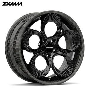 Lusso personalizzato 2 <span class=keywords><strong>pezzi</strong></span> 5x114.3 5x130 5x112 cerchione in fibra di carbonio 5x120 per <span class=keywords><strong>Alfa</strong></span> <span class=keywords><strong>Romeo</strong></span> C8 718 18 19 20 21 22 24 pollici ruota - Product Image 3