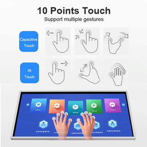 Indoor IP65 Advertising Screen Digital Signage <b>Displays</b> Floor Standing <b>Display</b> Shopping Mall W1 Indoor Reception Signage Digital - Product Image 4