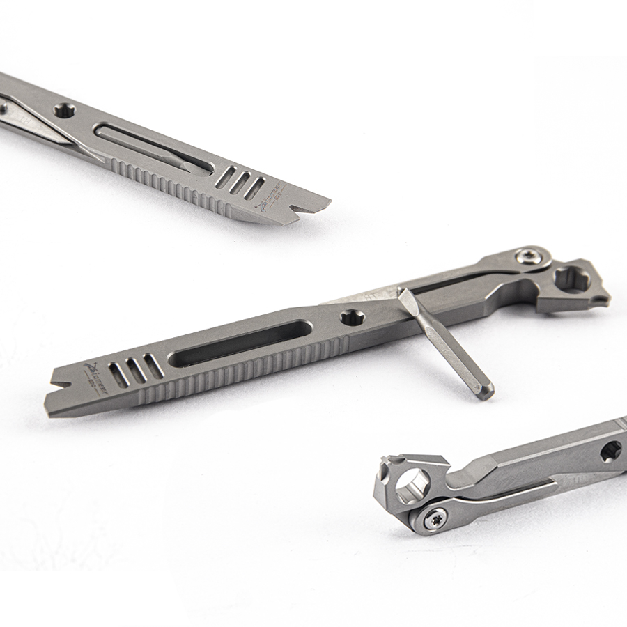 Тяжелый DutyTitanium EDC инструмент для наружного оборудования, подруливатель с отвертками и ножом, удобный открывалка для бутылок в комплекте