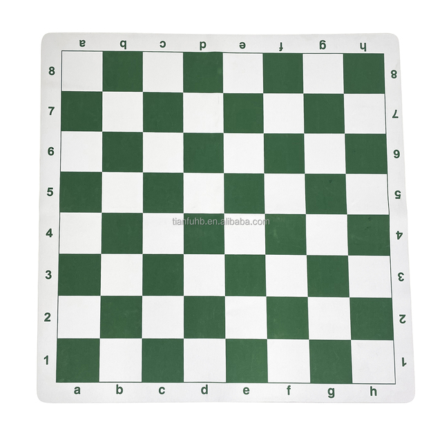 Manufacturer Selling Tournament Standard 51*51*0.2cm Rubber Mousepad Chess Board for Children